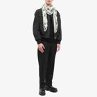 Alexander McQueen Men's Skull Scarf in Ivory/Black