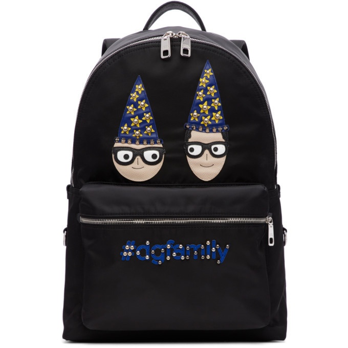 Photo: Dolce and Gabbana Black Magician Designers DGFamily Backpack
