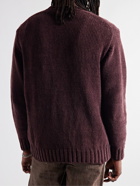 UNDERCOVER - Cotton-Blend Chenille Sweater - Brown