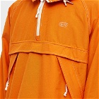 Snow Peak Men's Light Mountain Cloth Parka Jacket in Orange