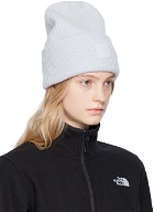 The North Face Blue Urban Patch Beanie