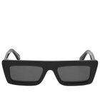 Off-White Sunglasses Men's Off-White Ontario Sunglasses in Black/Dark Grey 