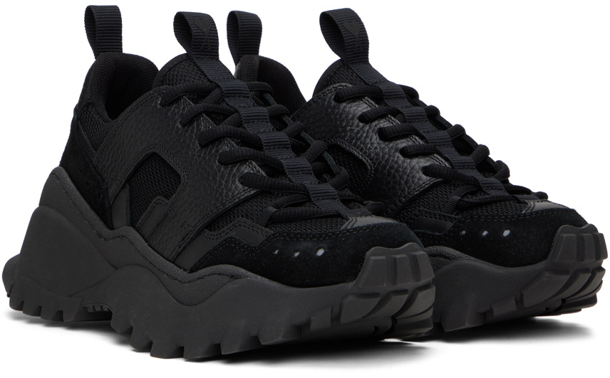 AMI Paris Black Lucky 9 Sneakers AMI