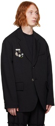 Song for the Mute Black Square Blazer