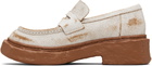 CAMPERLAB Brown & White Vamonos Loafers