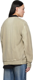 OUR LEGACY Beige Parallel Cardigan