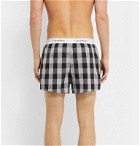 Calvin Klein Underwear - Two-Pack Checked Cotton Boxer Briefs - Multi