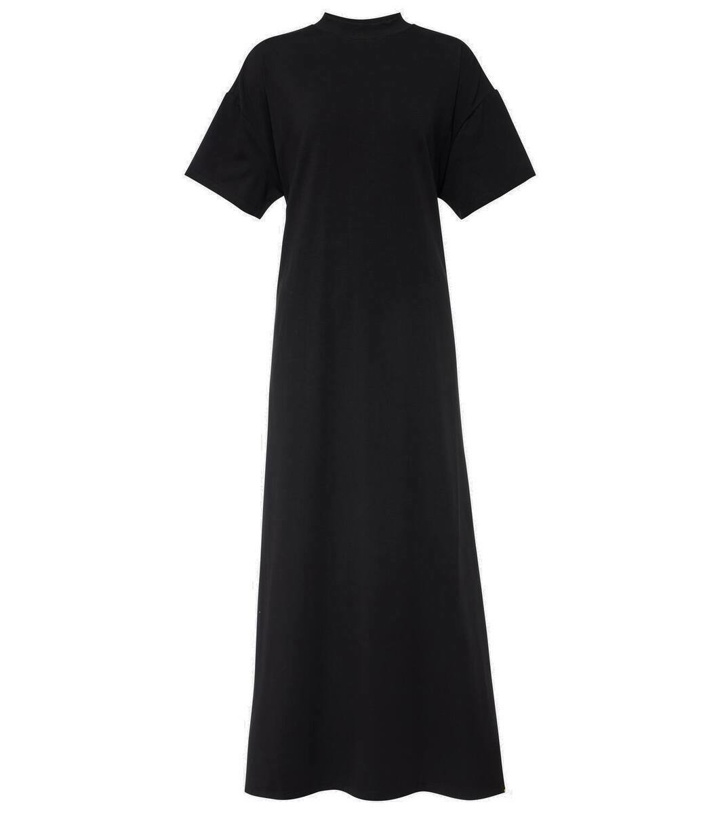 Photo: Proenza Schouler Noelle cotton-blend jersey maxi dress