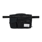 Nanamica Black Canvas Waist Bag