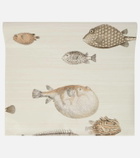 Fornasetti x Cole & Son Acquario printed wallpaper