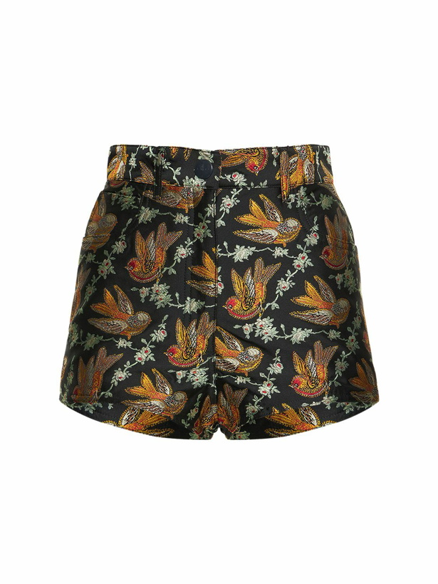 Photo: ETRO - Embellished Mini Shorts