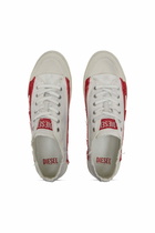 Diesel S-D-Verse-Dirty-effect canvas sneakers - Sneakers Mens in Multicolor