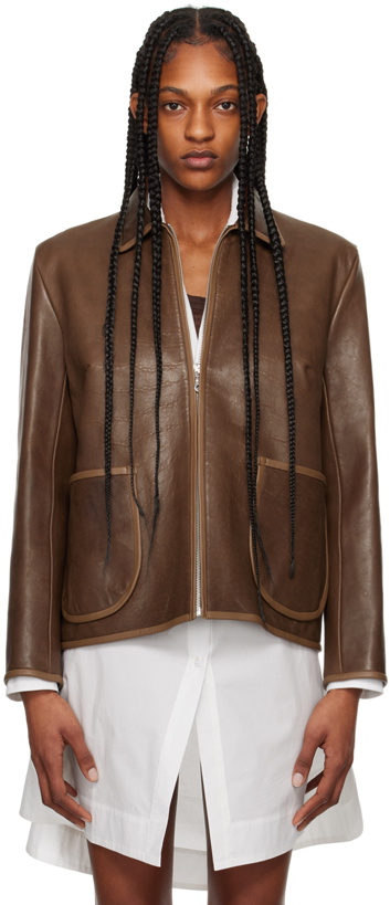 Photo: Cawley Brown Lillie Leather Jacket