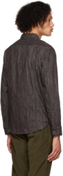 Corridor Gray Static Weave Shirt