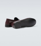 Saint Laurent Le Loafer Supple leather penny loafers