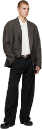 OUR LEGACY Brown Halt Blazer