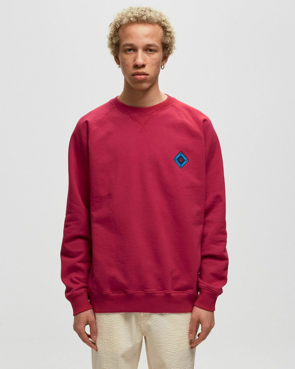 Champion basic block sales crewneck