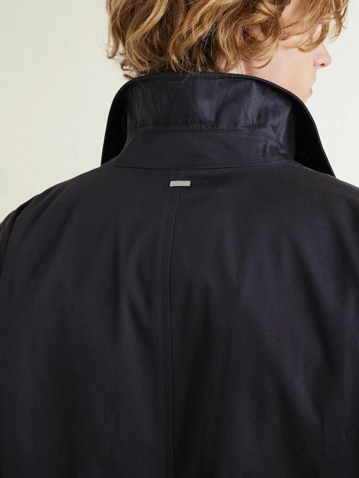 Herno - Cotton-Gabardine Car Coat - Blue