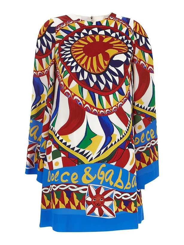 Photo: Dolce & Gabbana Silk Dress