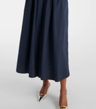 'S Max Mara Ussita cotton poplin midi dress