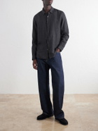 Orlebar Brown - Giles Linen Shirt - Gray