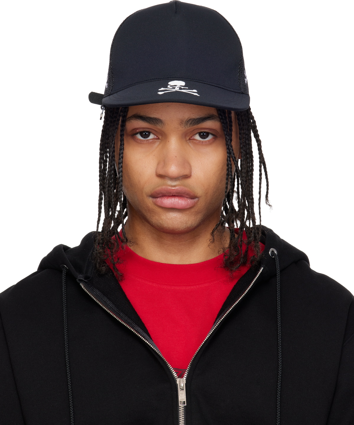 mastermind JAPAN Black Polyester Bucket Hat mastermind JAPAN