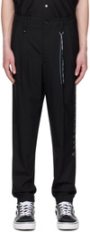 mastermind WORLD Black Winton Trousers