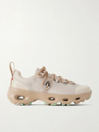 LOEWE - On Cloudsolo Hiker Rubber-Trimmed Twill Sneakers - Neutrals