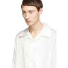 D.Gnak by Kang.D White High-Low Pyjama Silk Shirt