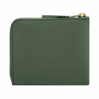 Comme des Garçons SA3100 Classic Wallet in Bottle Green