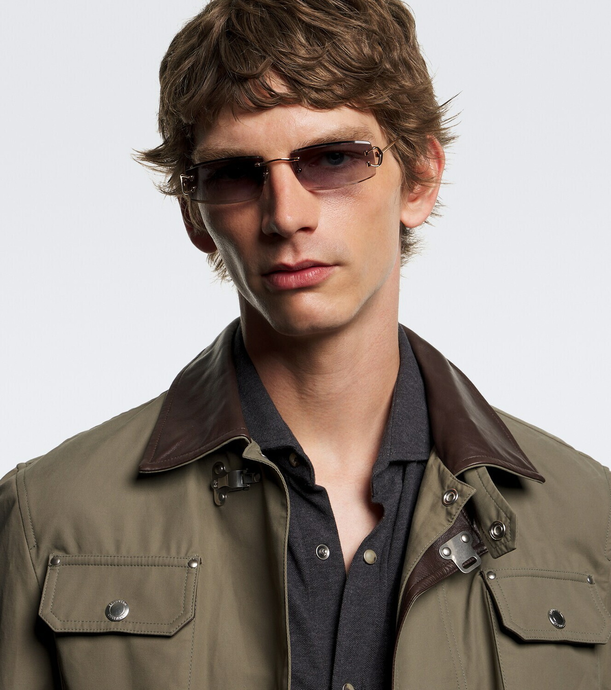 Cartier Eyewear Collection Motifs De Cartier rectangular sunglasses