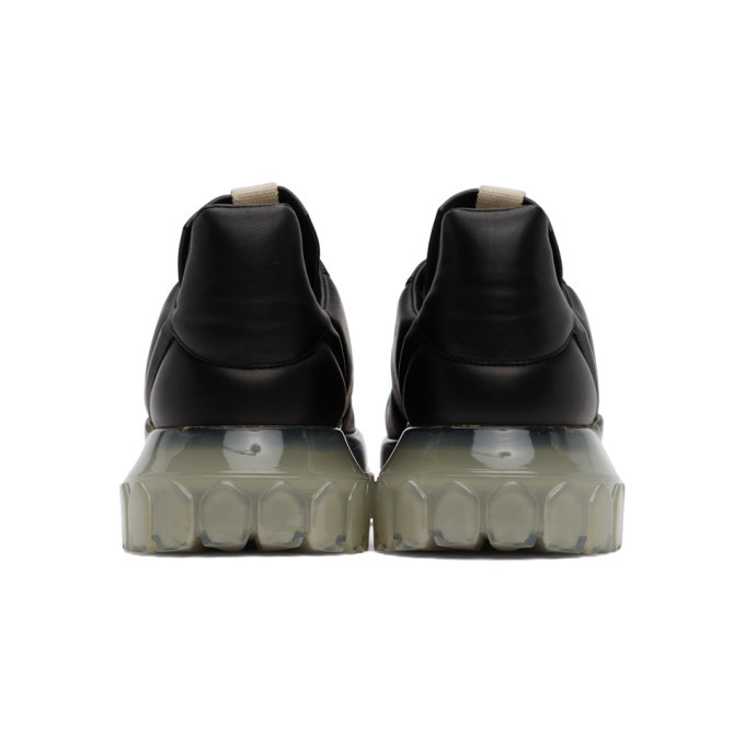 Rick Owens Black Maximal Tractor Sneakers Rick Owens