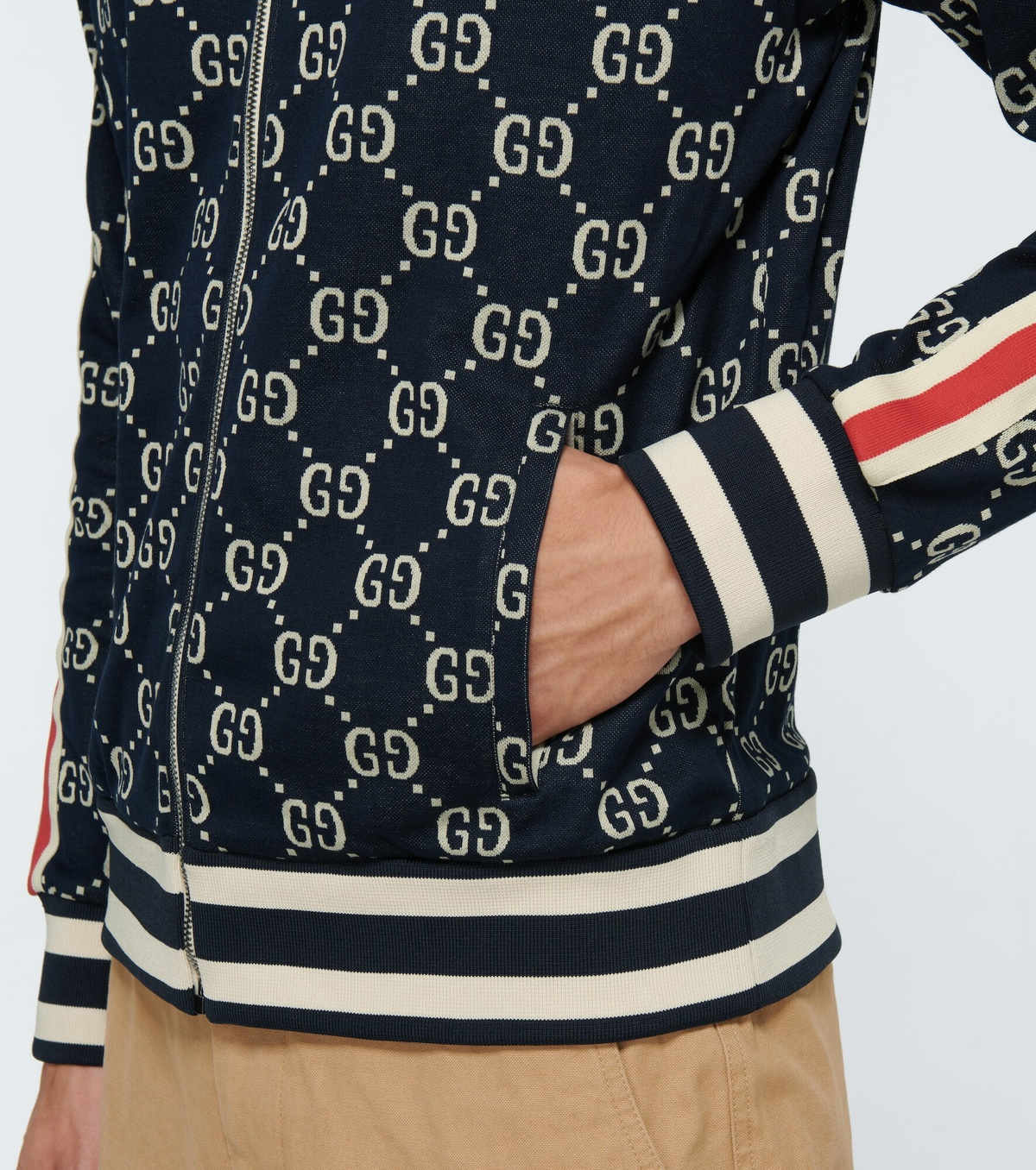 ジャケット GUCCI GG jacquard cropped jacket GUCCI - GG jacquard cropped jacket | Leam Roma - Luxury