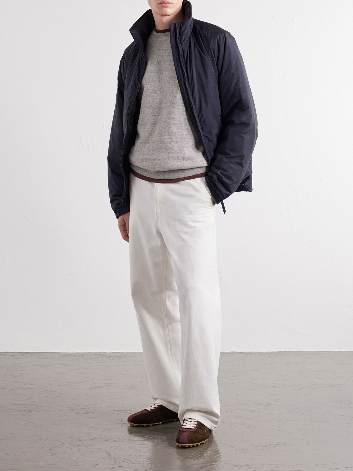 OrSlow - French Terry-Cotton Sweatshirt - Gray