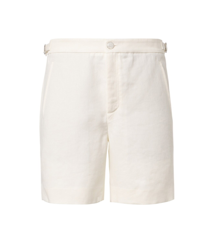 Photo: God's True Cashmere Linen shorts with moonstone