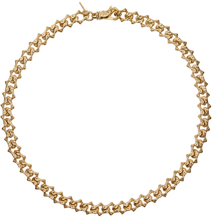 Photo: Emanuele Bicocchi Gold Arabesque Chain Necklace