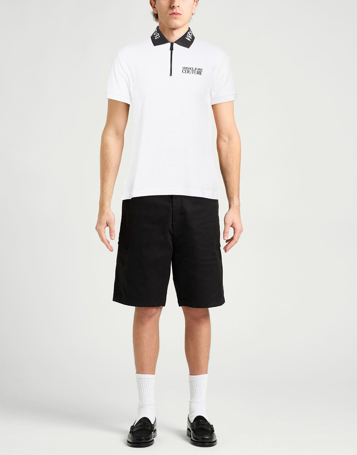 Versace Jeans Couture Mens Polo shirt in White