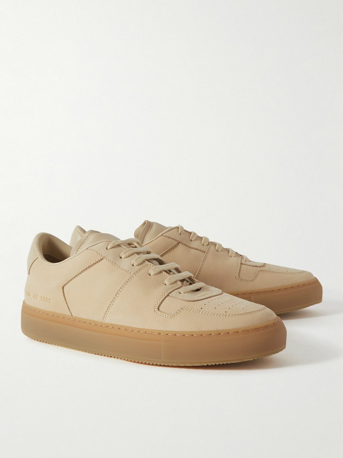 Common Projects - Decades Full-Grain Leather Sneakers