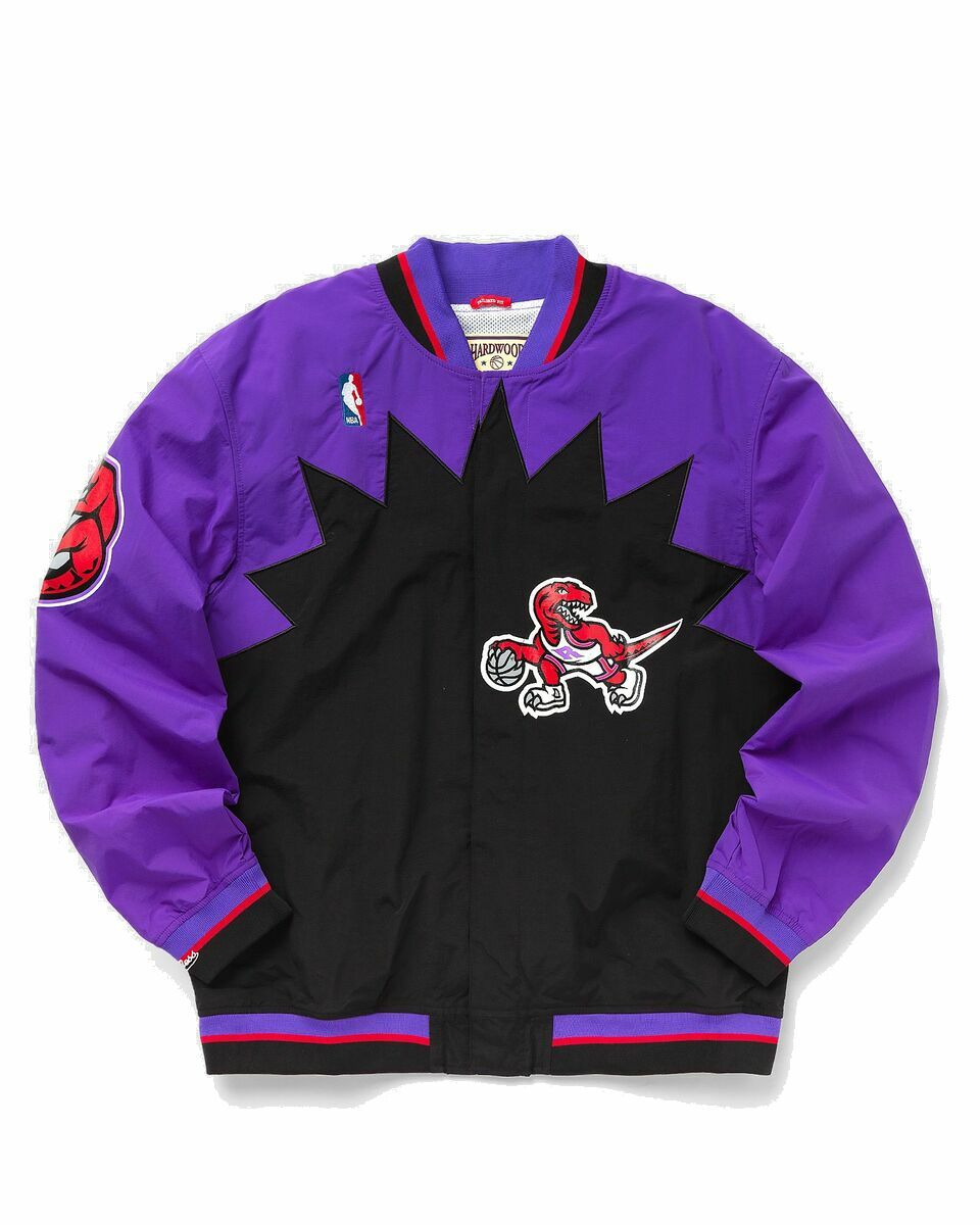 Photo: Mitchell & Ness Nba Authentic Warm Up Jacket Toronto Raptors 1995 96 Purple - Mens - Team Jackets/Track Jackets