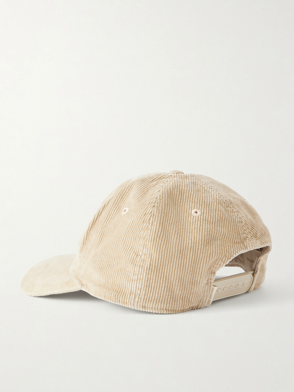 Aimé Leon Dore - Unisphere Embroidered Cotton-Blend Corduroy Baseball Cap - Neutrals