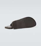 The Row Dan leather thong sandals