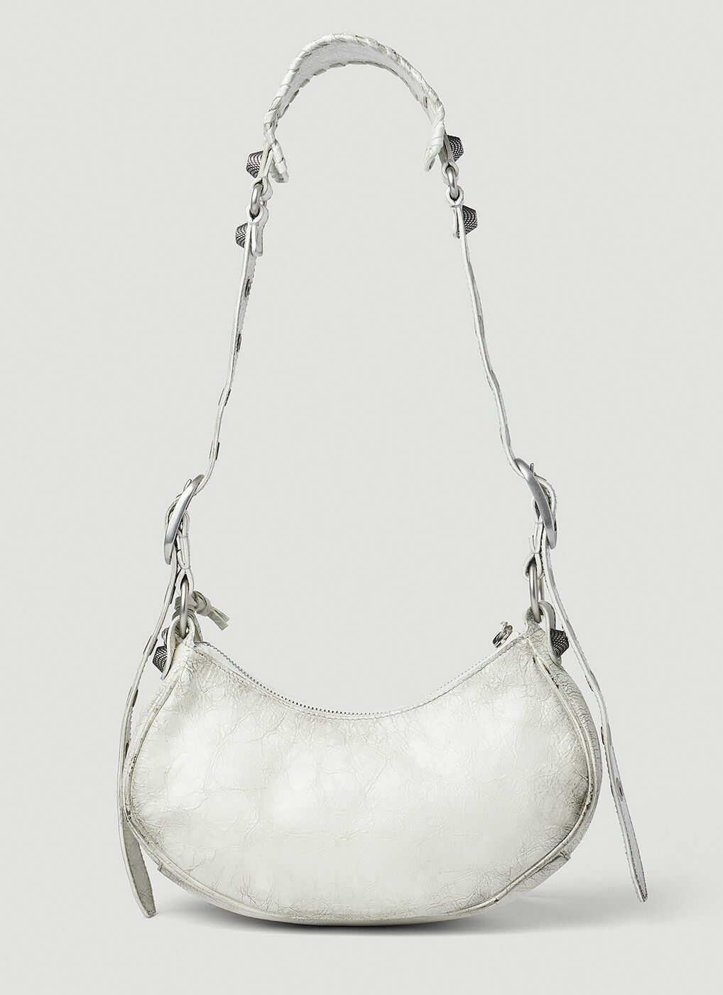 Balenciaga - Le Cagole XS Shoulder Bag in White Balenciaga