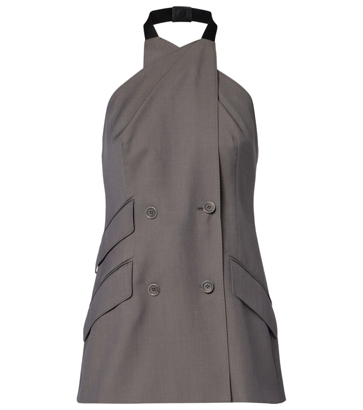 Photo: Max Mara Cali halterneck virgin wool vest