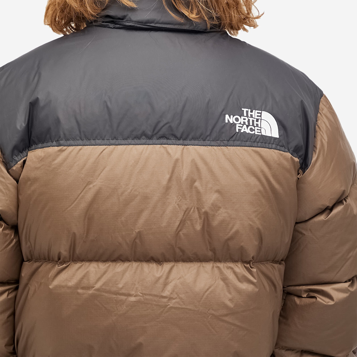 The North Face Men's 1996 Retro Nuptse Jacket in Smokey Brown/Tnf