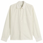 Ronning Men's Everyday Shirt in Cream Stripe