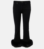Balenciaga Low-rise capri jeans
