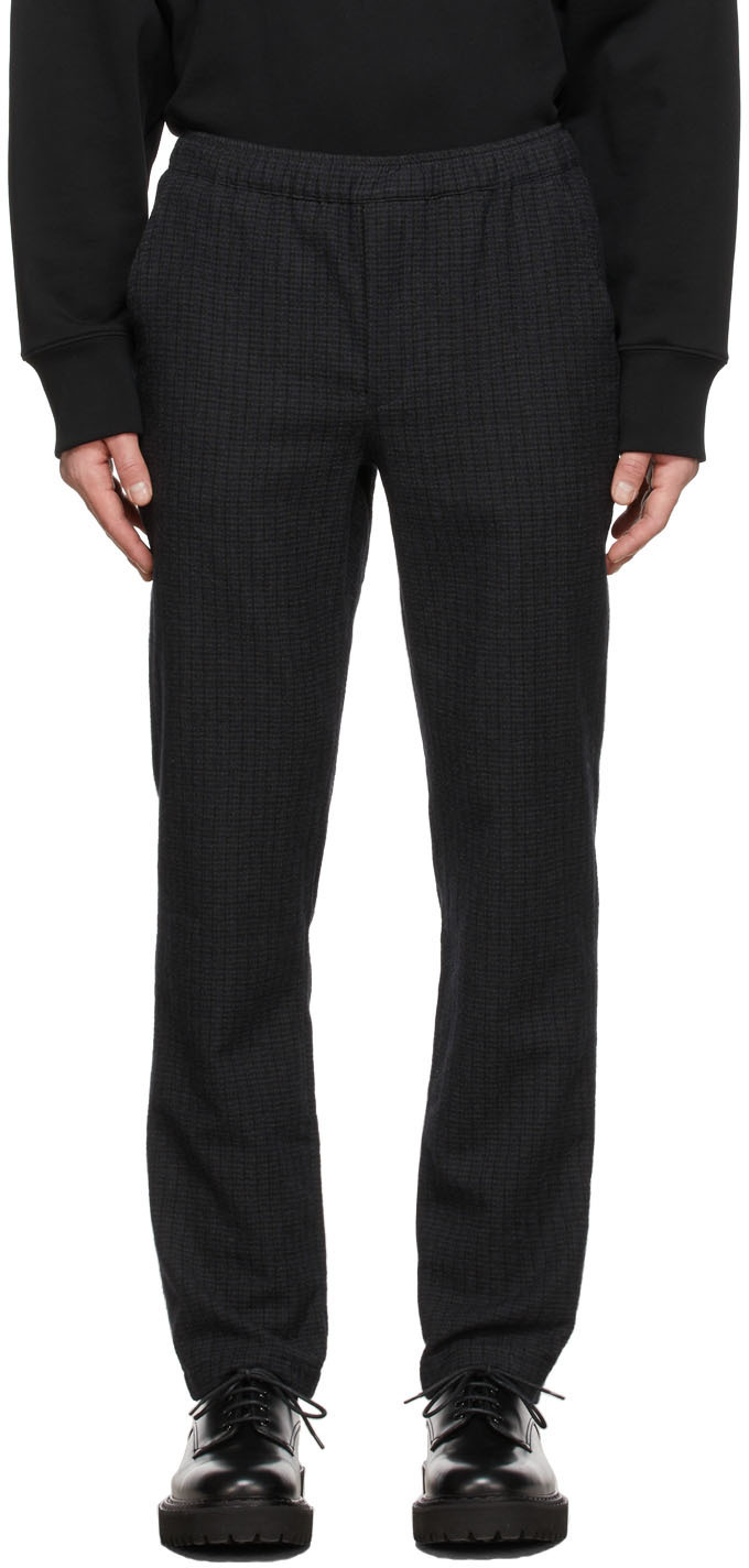 Schnayderman's Navy & Black Pop Trousers