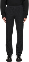 Schnayderman's Navy & Black Pop Trousers