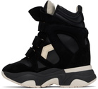 Isabel Marant Black Balskee Sneakers