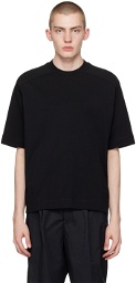 Emporio Armani Black Embossed T-Shirt